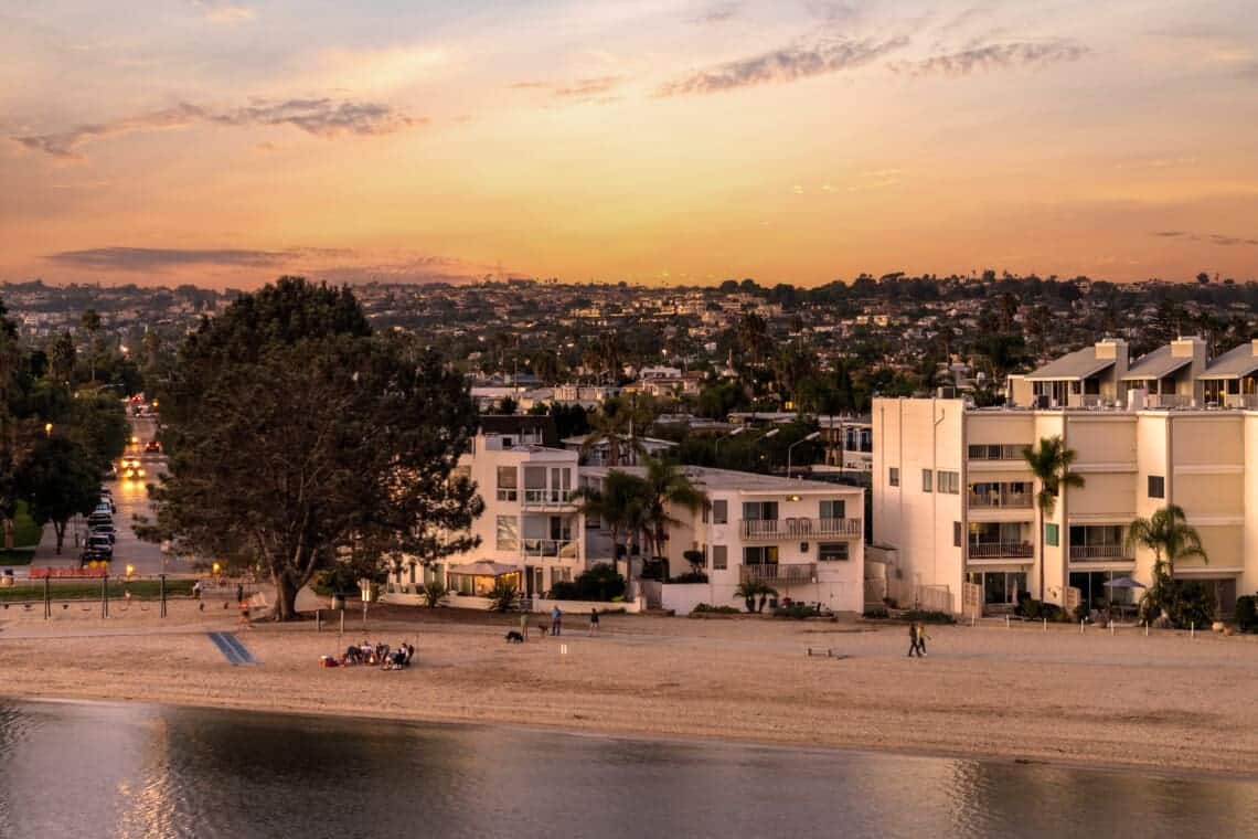 San Diego, CA Beach Front Bungalow